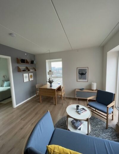 Åhuset, Åhuset lejlighed, annebergindretning.dk, Anne Berg indretning,