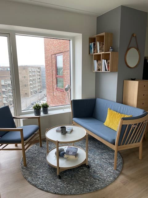 Åhuset, Åhuset lejlighed, annebergindretning.dk, Anne Berg indretning,